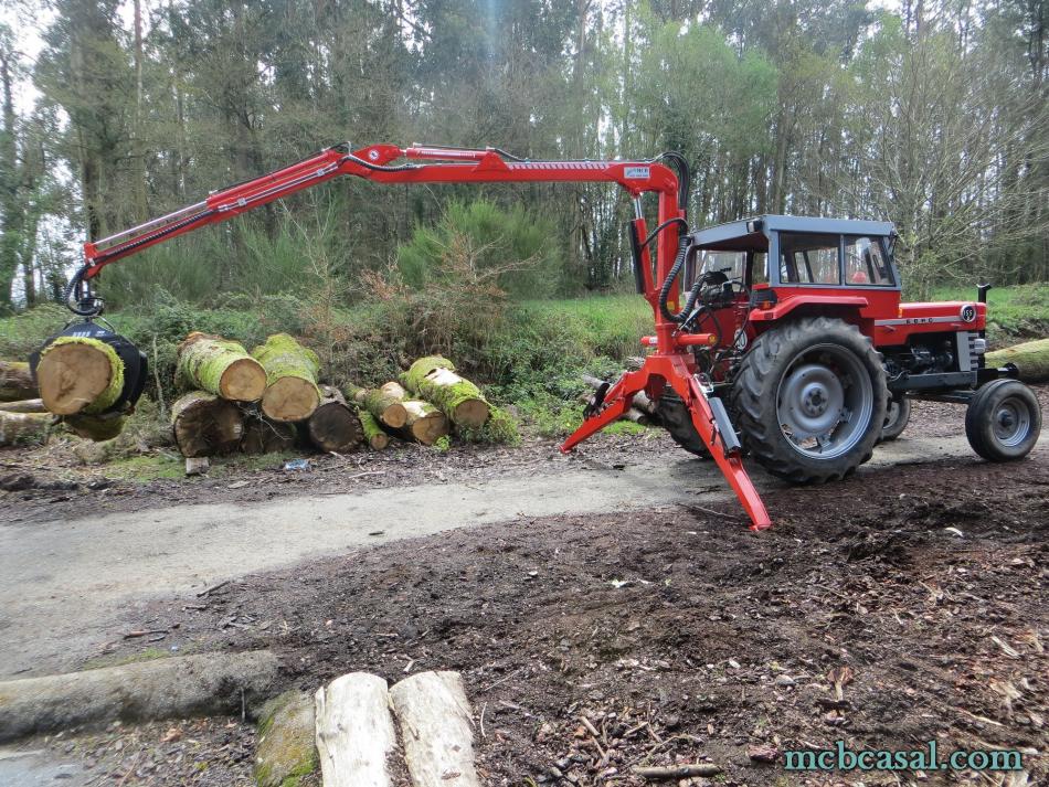 Grúa semiforestal MCB Casal 12 Grúa semiforestal MCB Casal 12