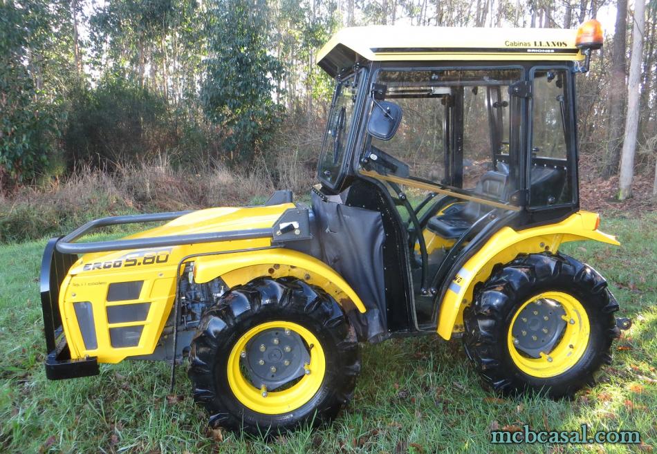 Tractor Paquali Ergo 5.80 2 Tractor Paquali Ergo 5.80 2